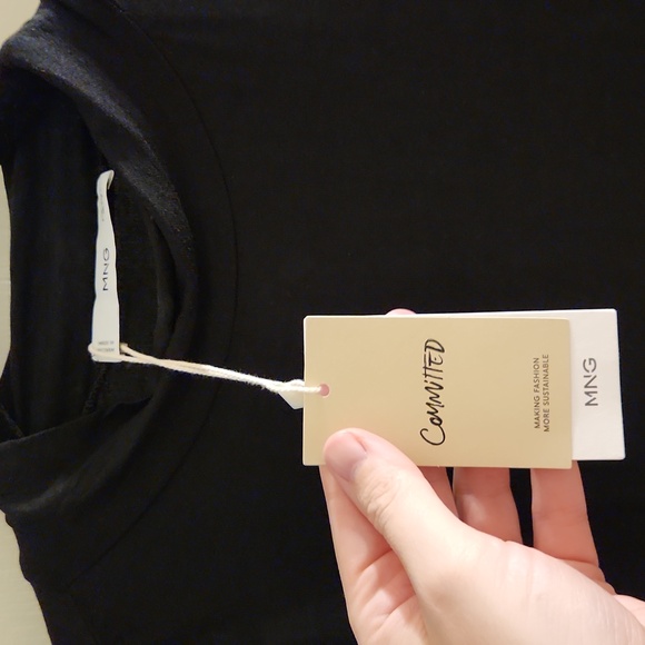 BNWT Mango Mockneck/swan Neck Top - Picture 6 of 7